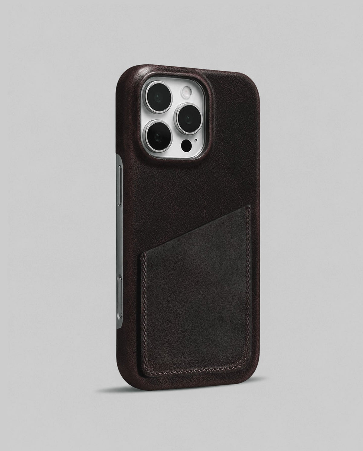 iPhone 16 Pro Leather Case — Harleys Cardholder