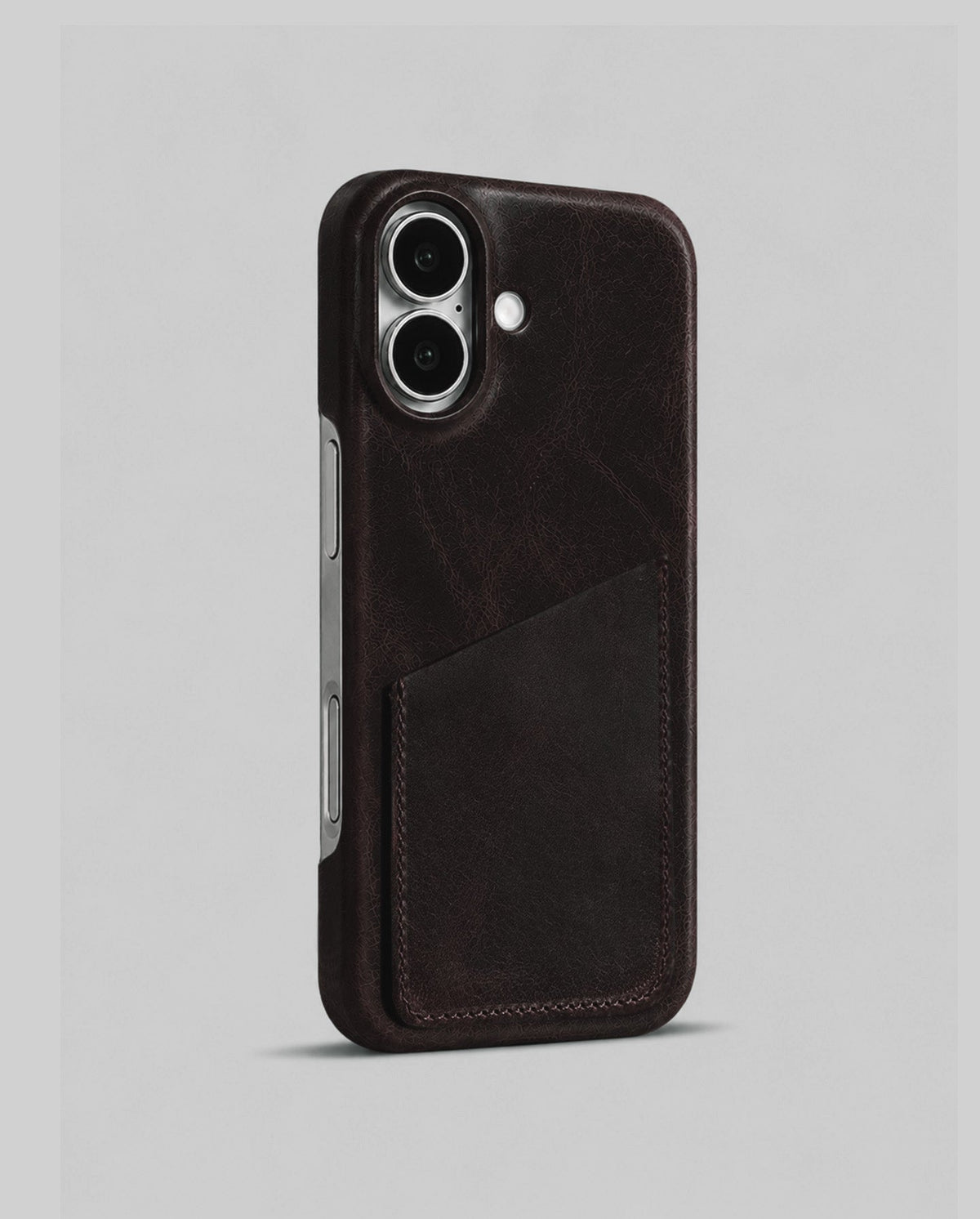 iPhone 16 Plus Leather Case — Harleys Cardholder