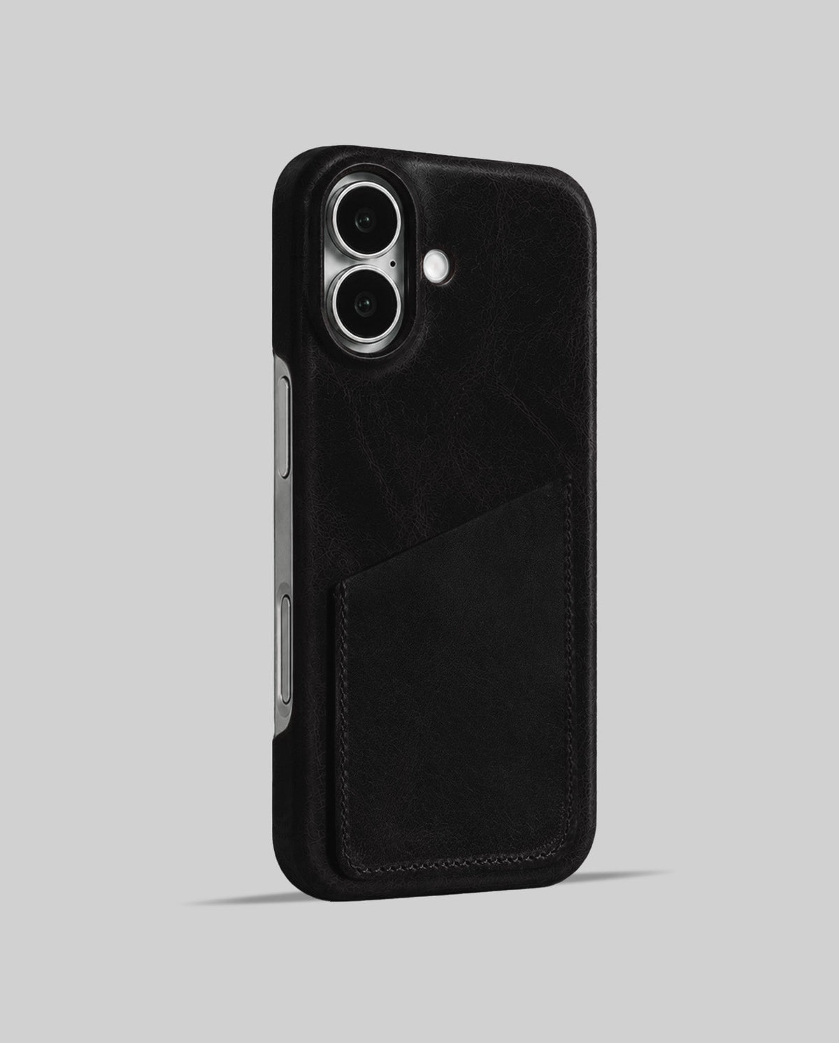iPhone 16 Plus Leather Case — Harleys Cardholder
