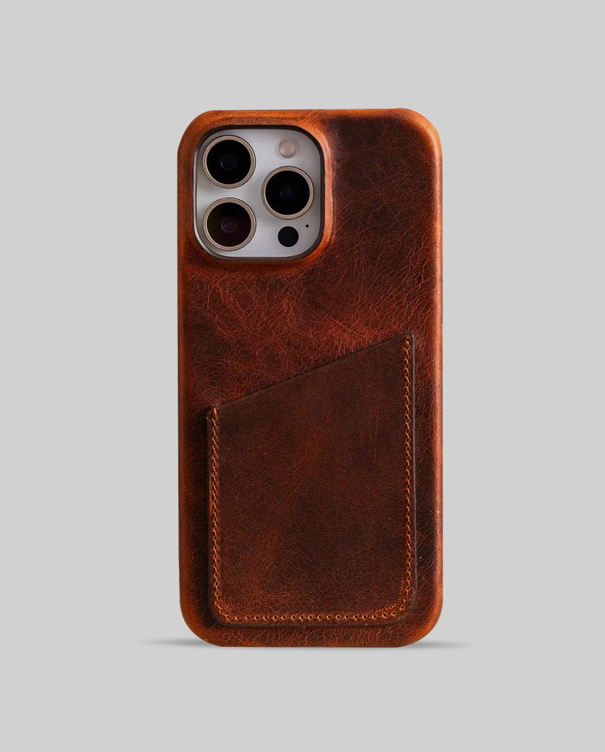 iPhone 13 Pro Max Leather Case — Harleys Cardholder