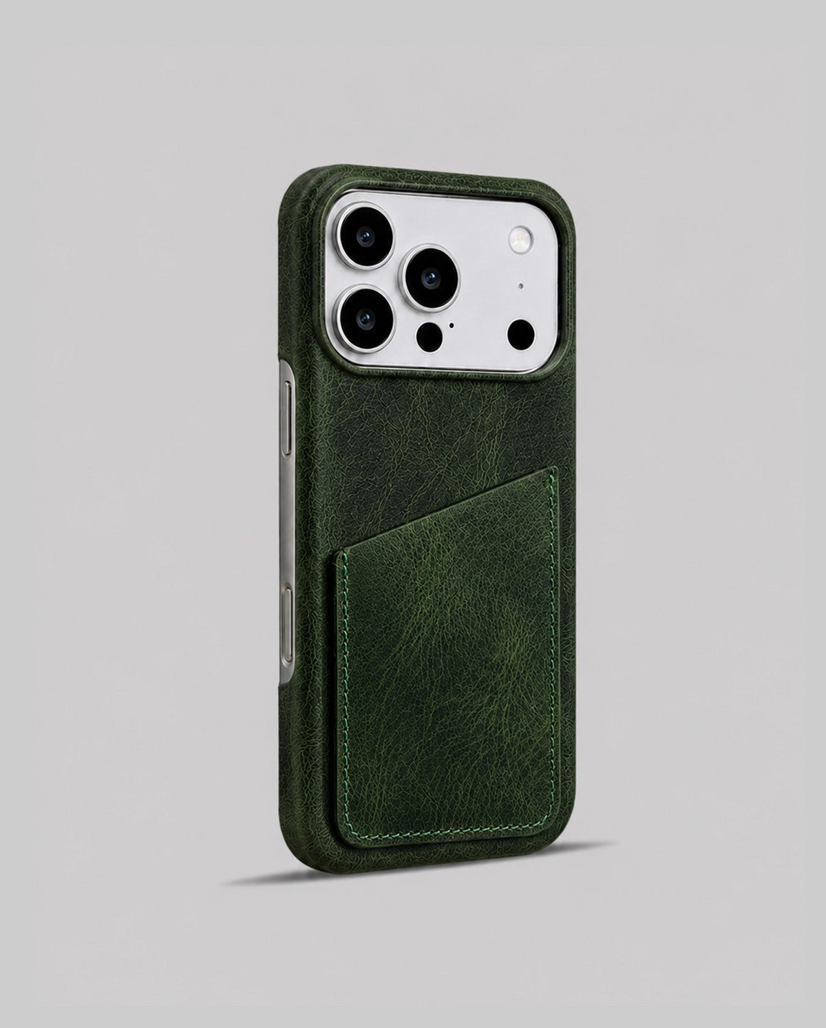 iPhone 17 Pro Max Leather Case — Harleys Cardholder