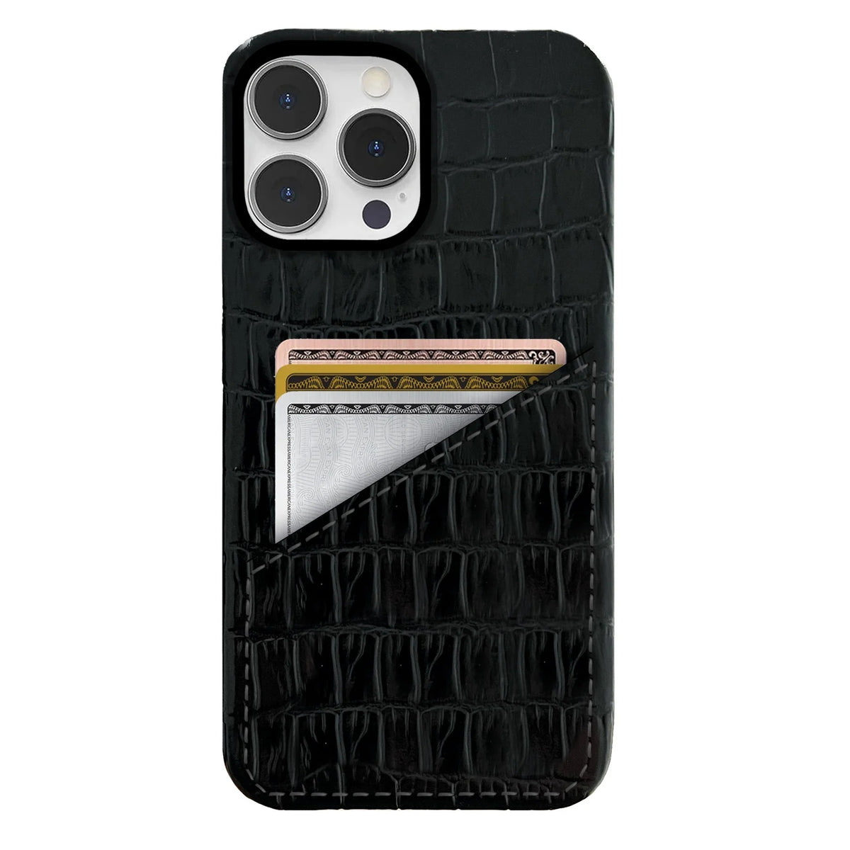 iPhone 16 Pro Max Leather Case — Vega Cardholder
