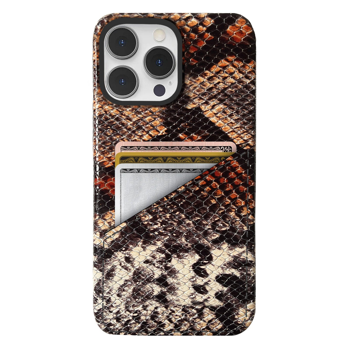 iPhone 16 Pro Max Leather Case — Elise Cardholder