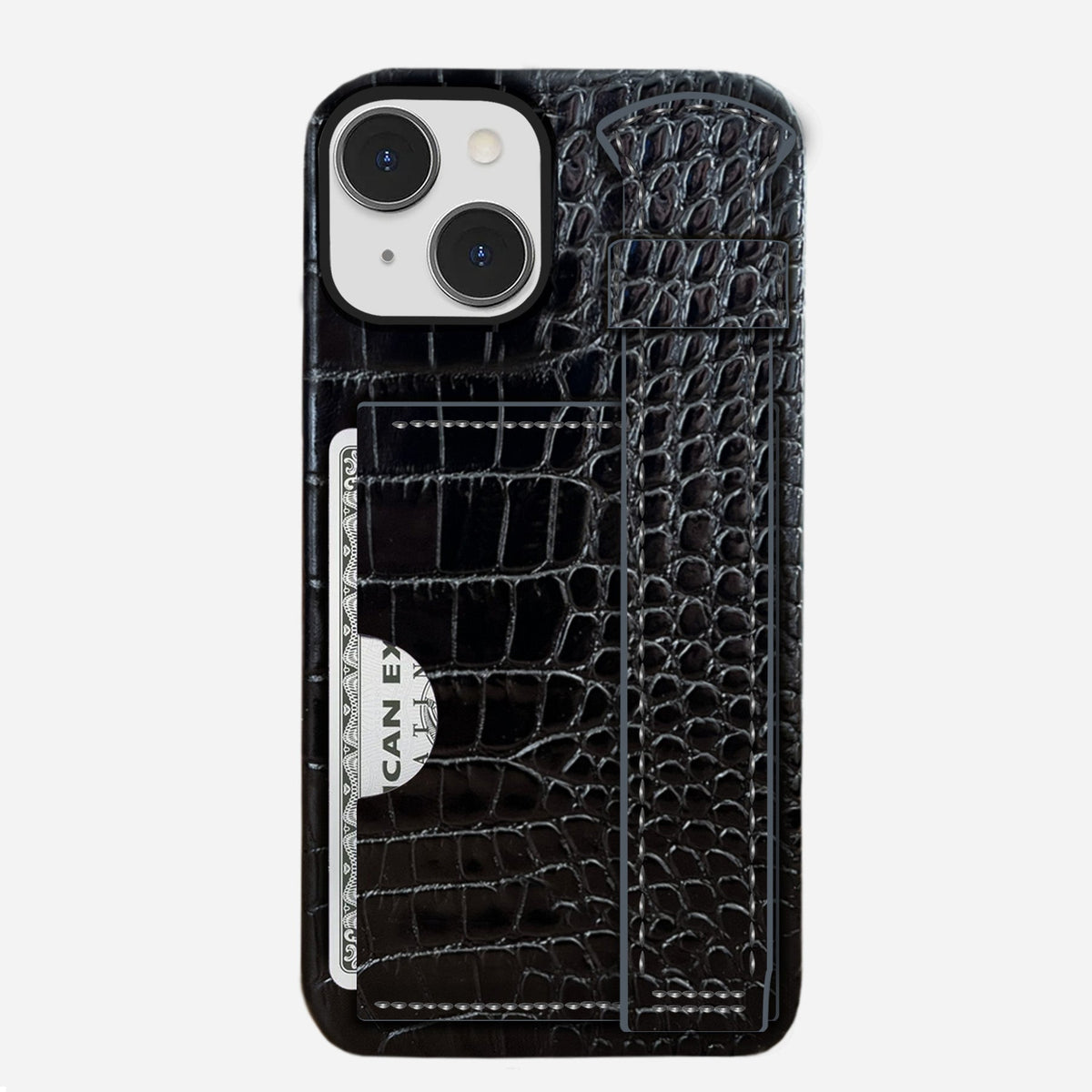 iPhone 14 Plus Leather Case — Neo Handle Cardholder