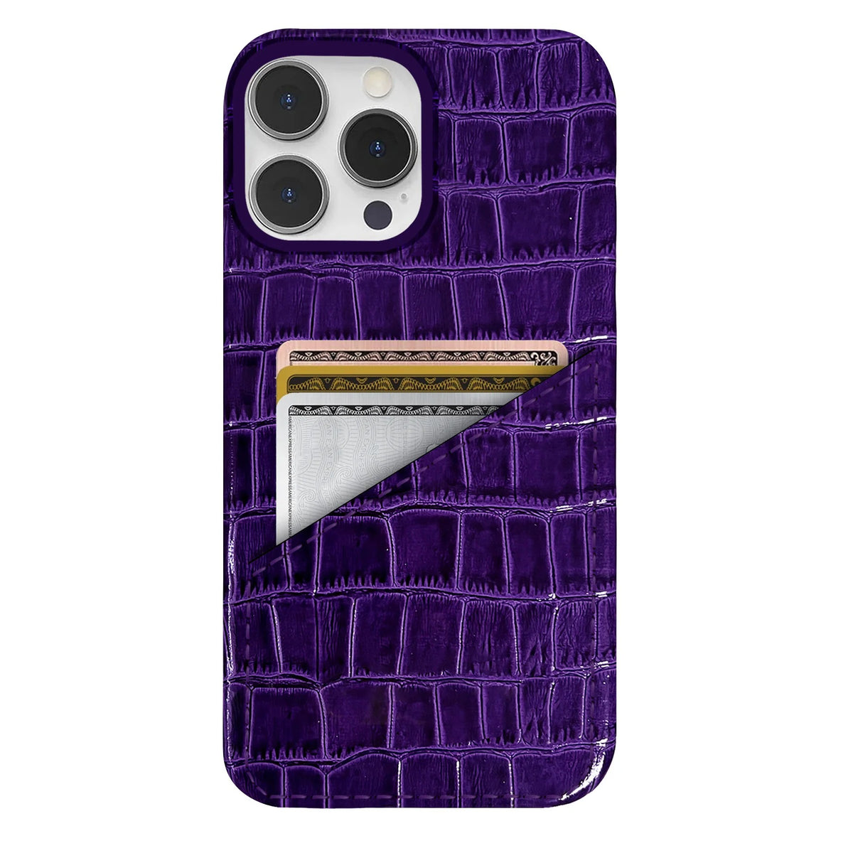 iPhone 16 Pro Leather Case — Vega Cardholder