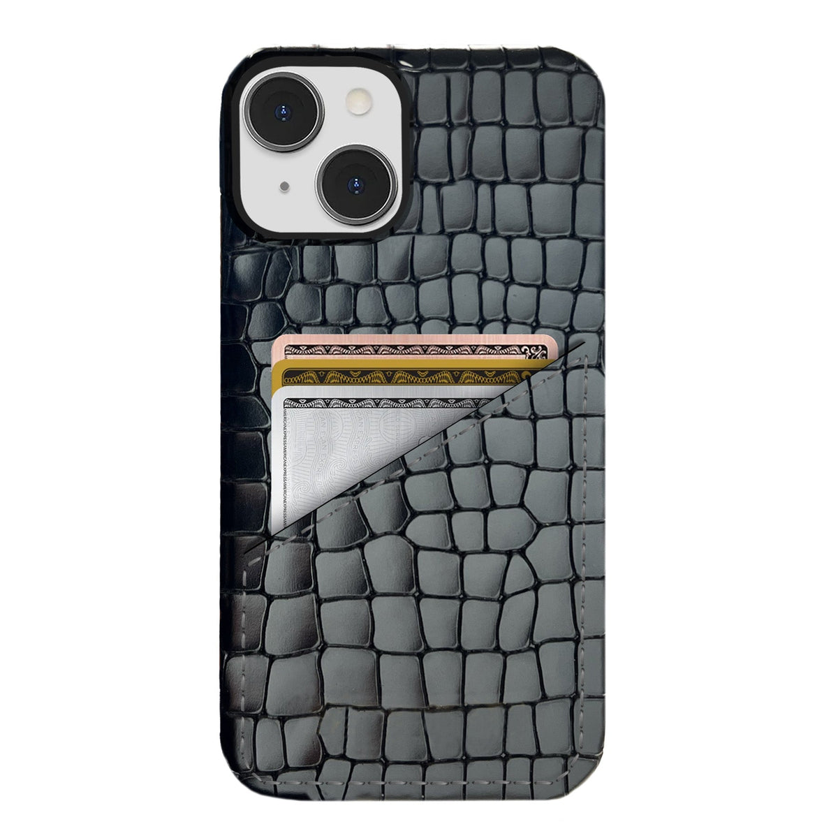 iPhone 13 Leather Case — Lusso Cardholder
