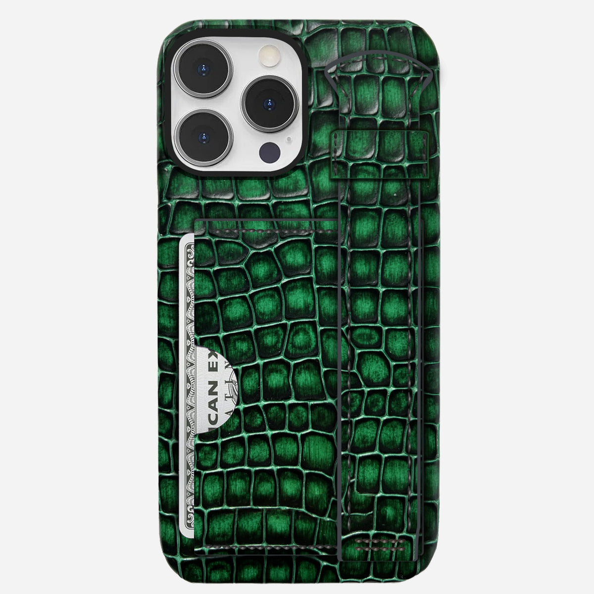 iPhone 16 Pro Max Leather Case — Lusso Handle Cardholder