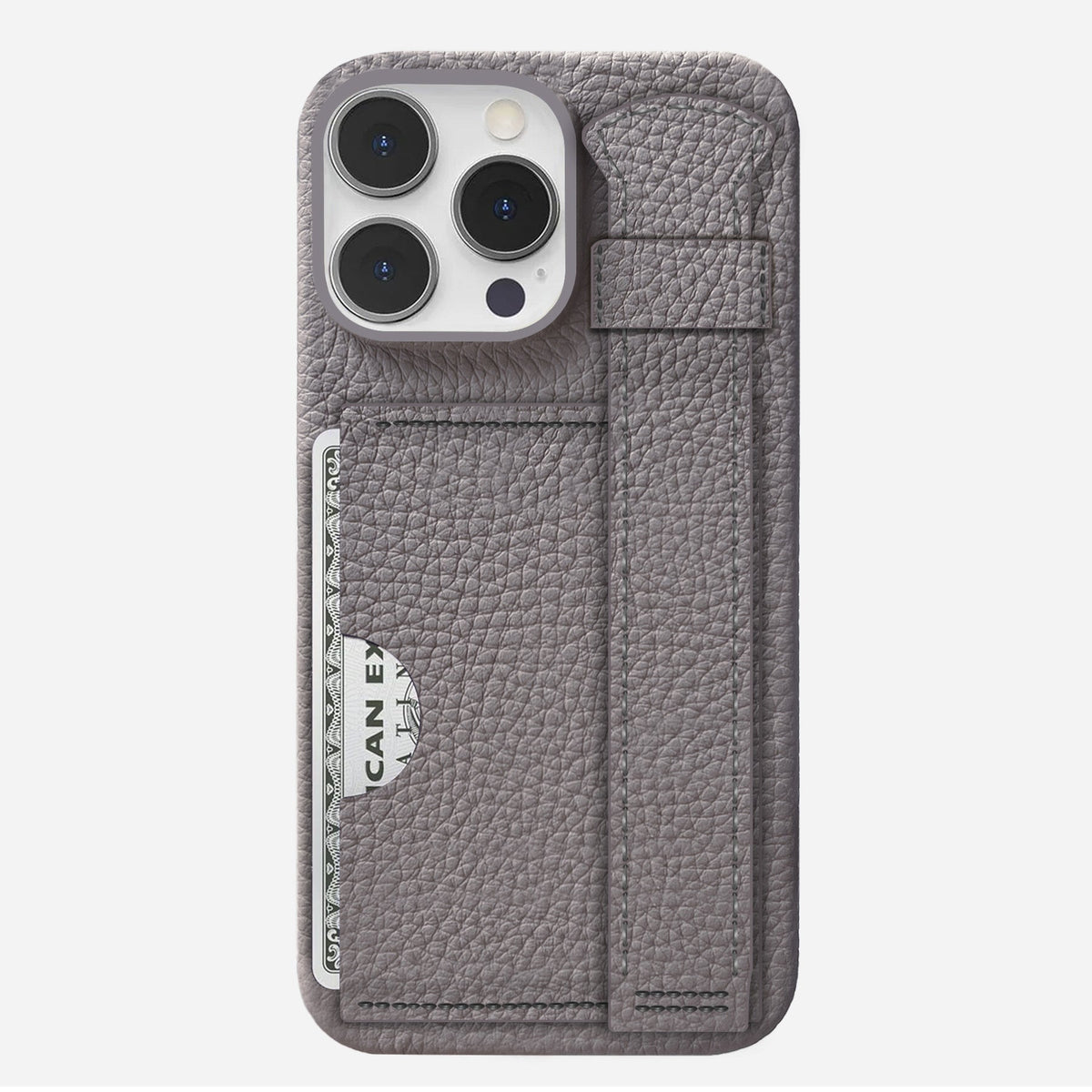 iPhone 13 Pro Leather Case — Ashe Handle Cardholder