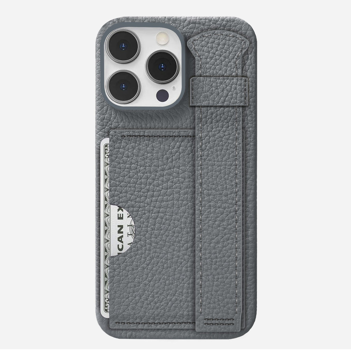 iPhone 13 Pro Leather Case — Ashe Handle Cardholder