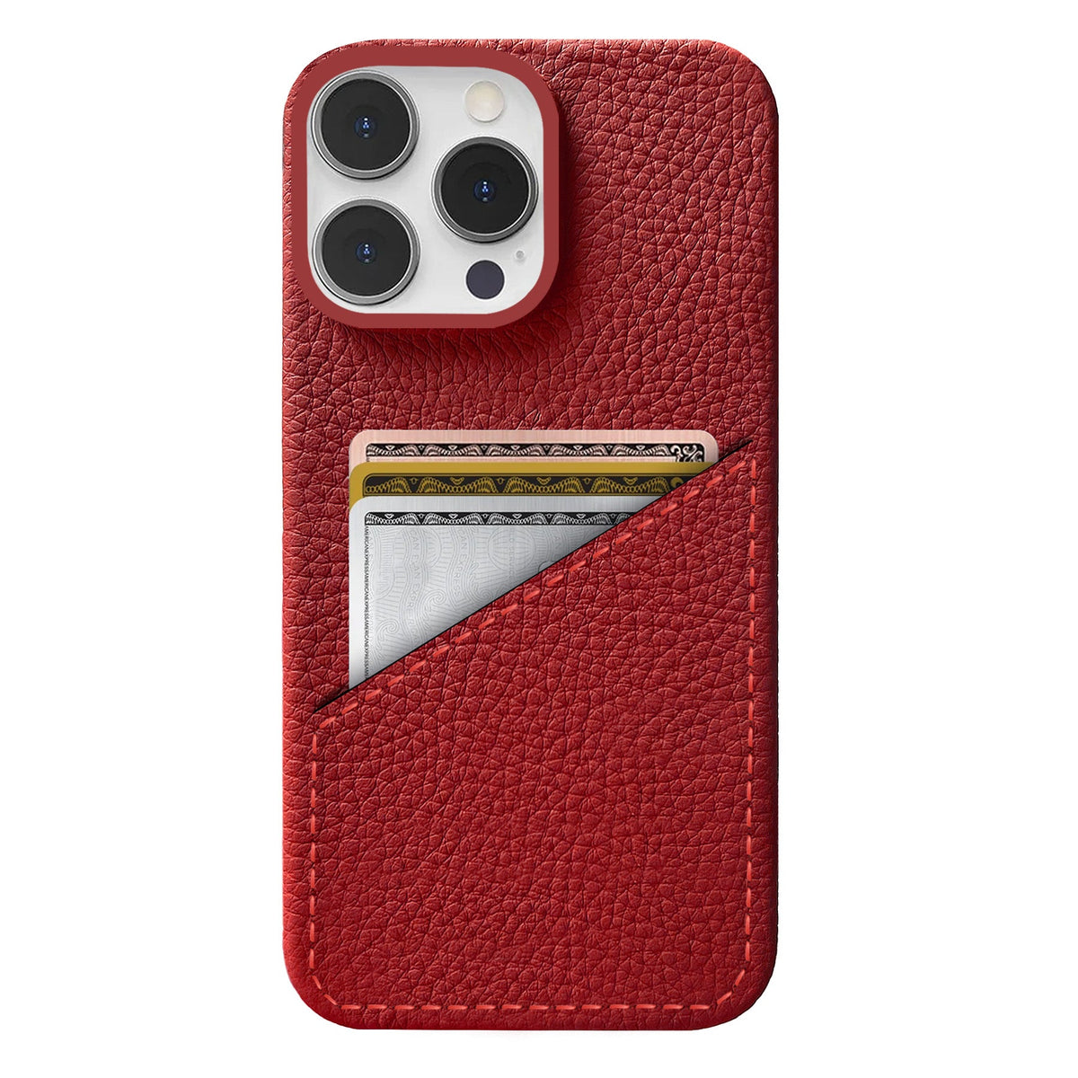 iPhone 13 Pro Leather Case — Ashe Cardholder