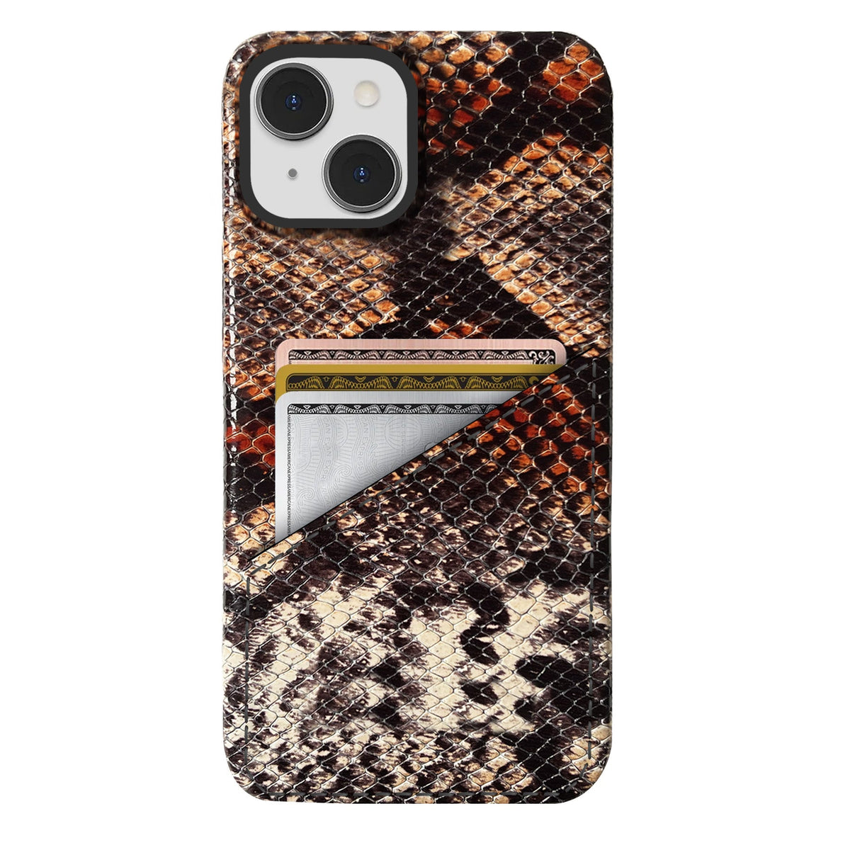 iPhone 14 Plus Leather Case — Elise Cardholder