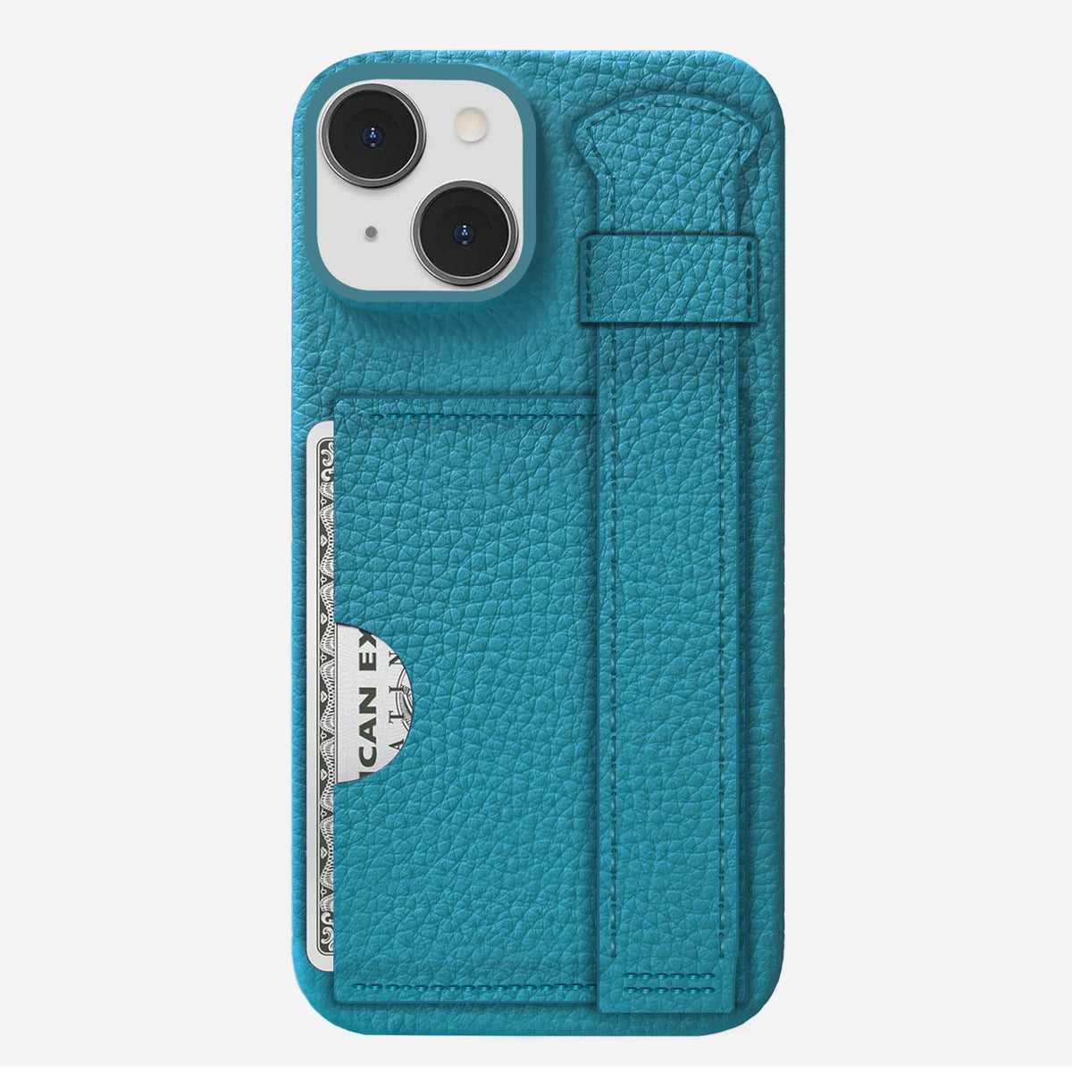 iPhone 13 Leather Case — Ashe Handle Cardholder