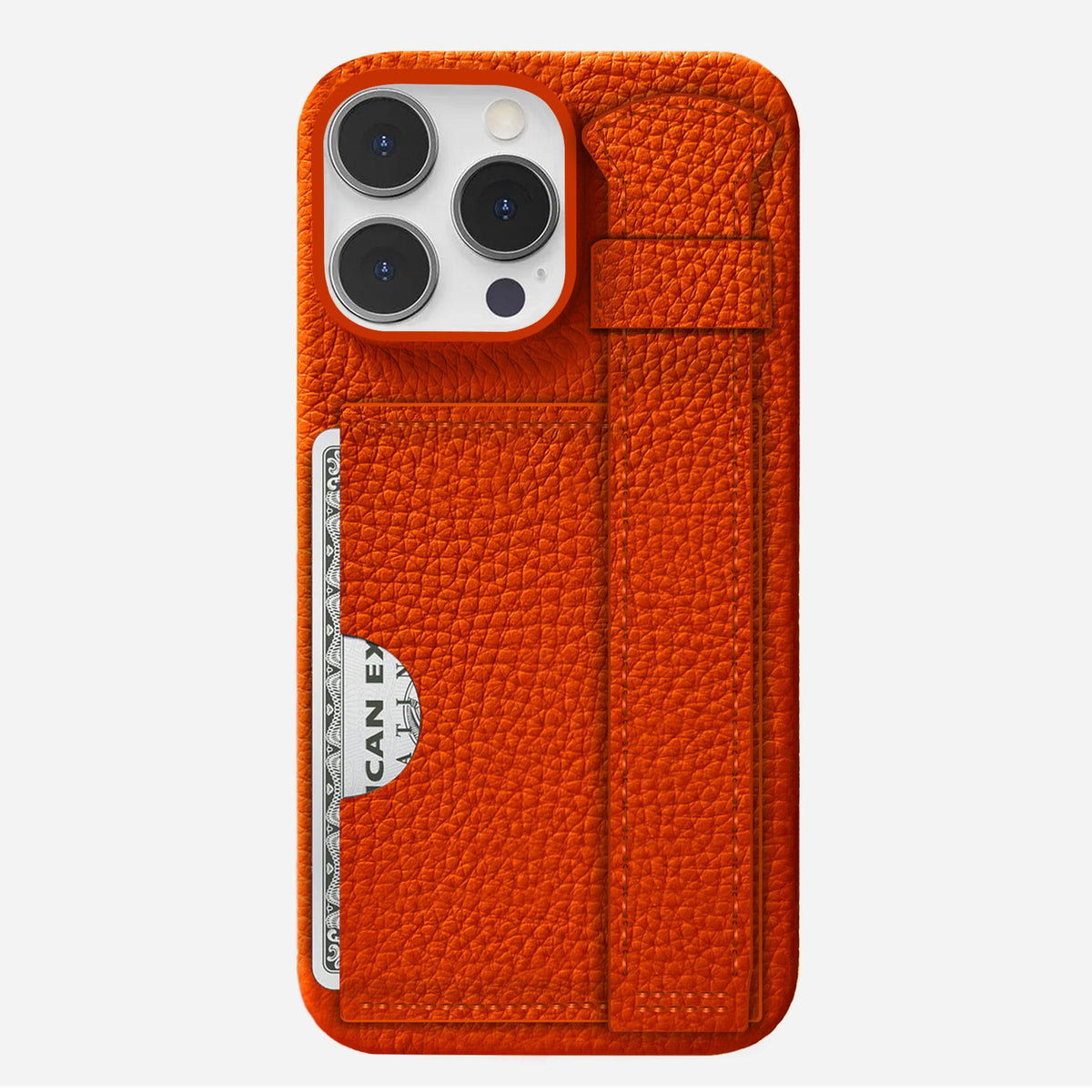 iPhone 13 Pro Leather Case — Ashe Handle Cardholder