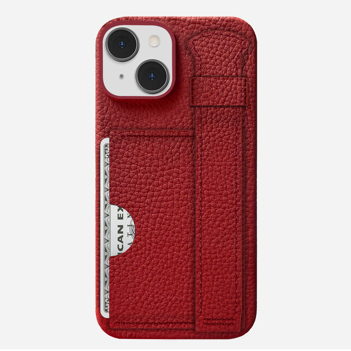 iPhone 13 Leather Case — Ashe Handle Cardholder