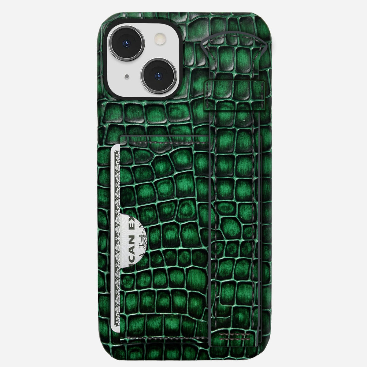 iPhone 14 Plus Leather Case — Lusso Handle Cardholder