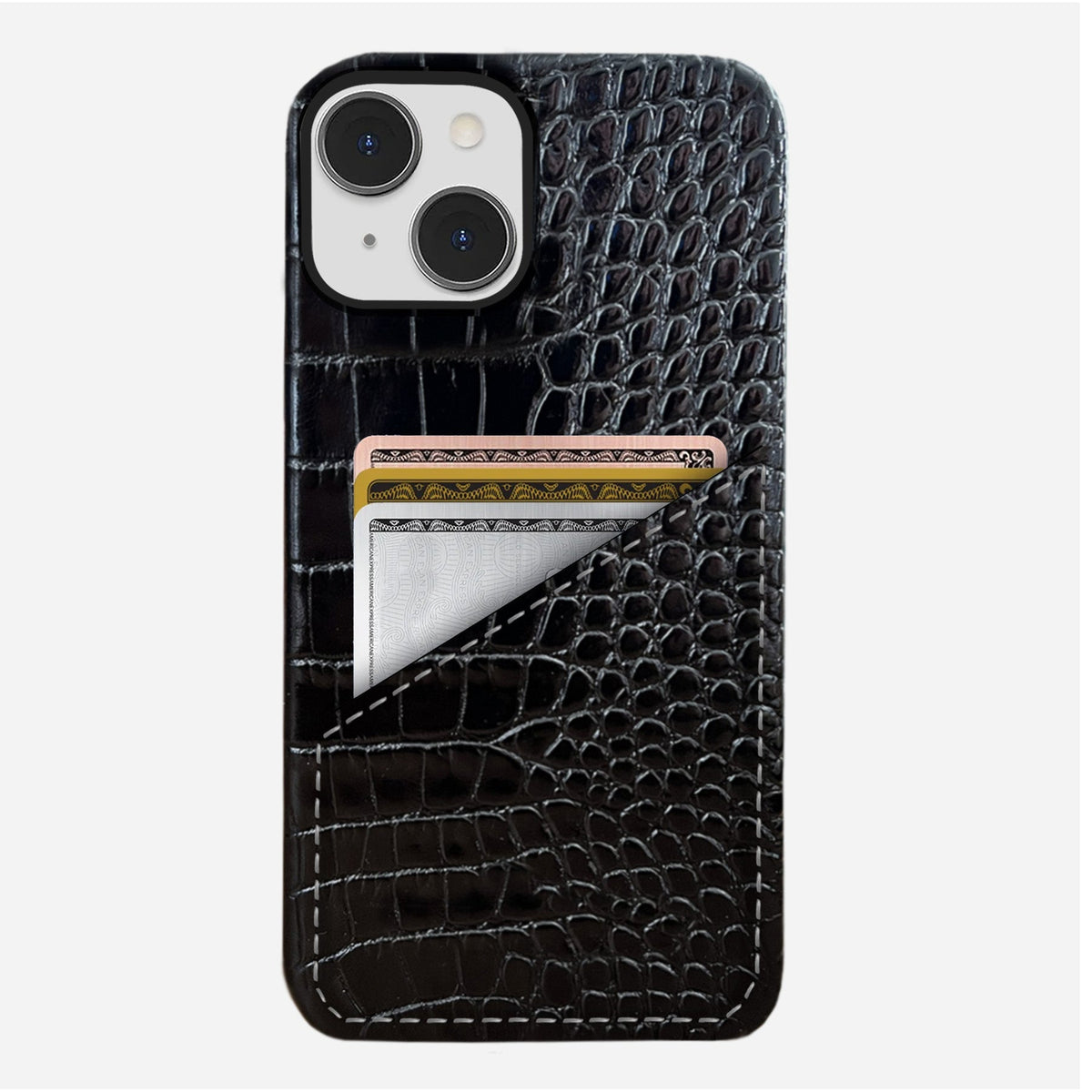 iPhone 13 Leather Case — Neo Cardholder