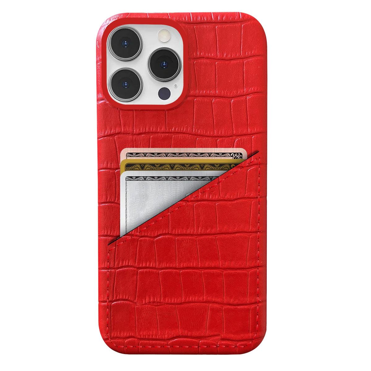 iPhone 13 Pro Max Leather Case — Vega Cardholder