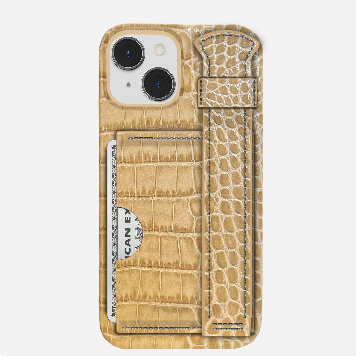 iPhone 14 Plus Leather Case — Neo Handle Cardholder