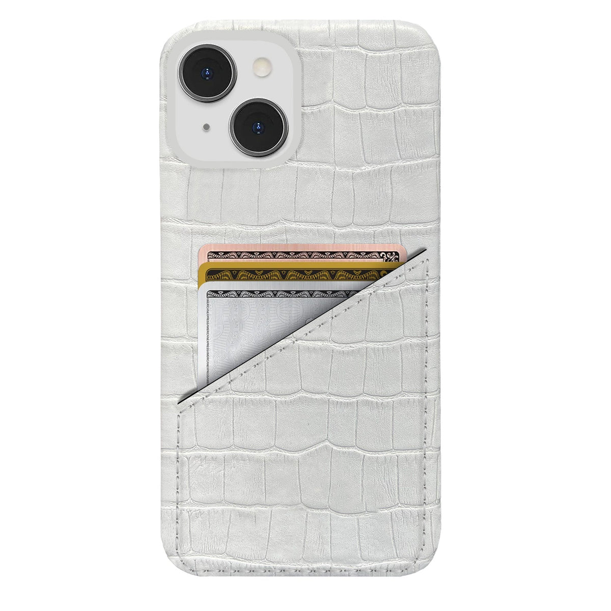 iPhone 14 Plus Leather Case — Vega Cardholder