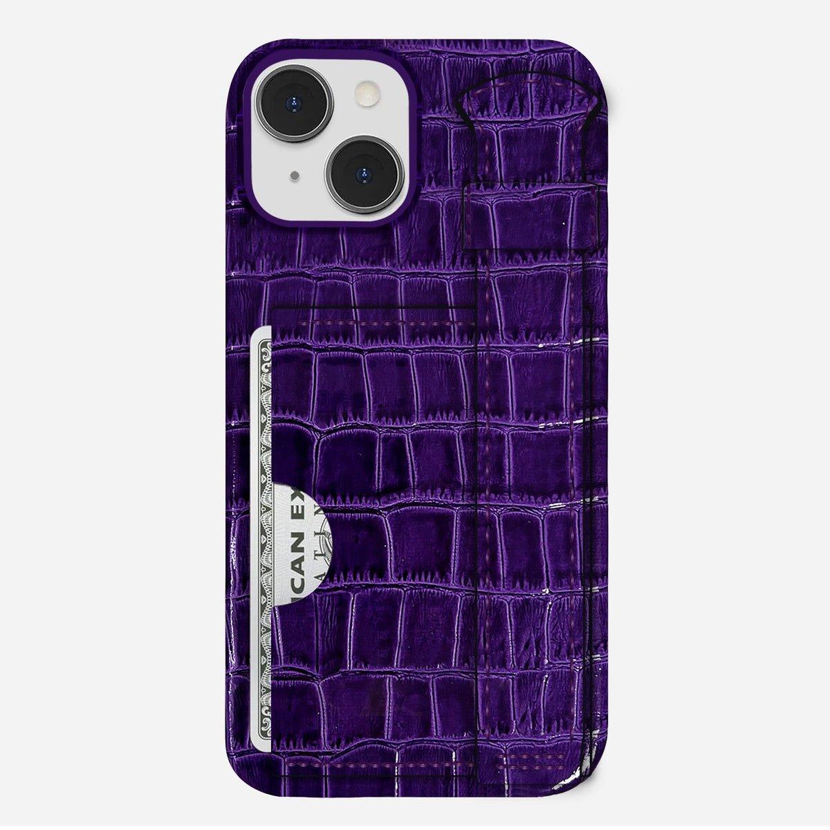 iPhone 14 Leather Case — Vega Handle Cardholder