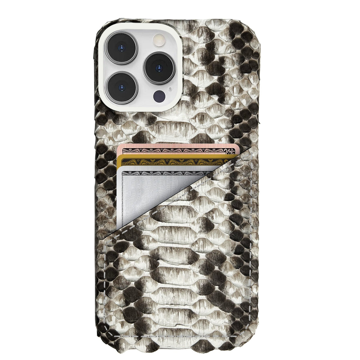 iPhone 13 Pro Max Leather Case — Piton Cardholder