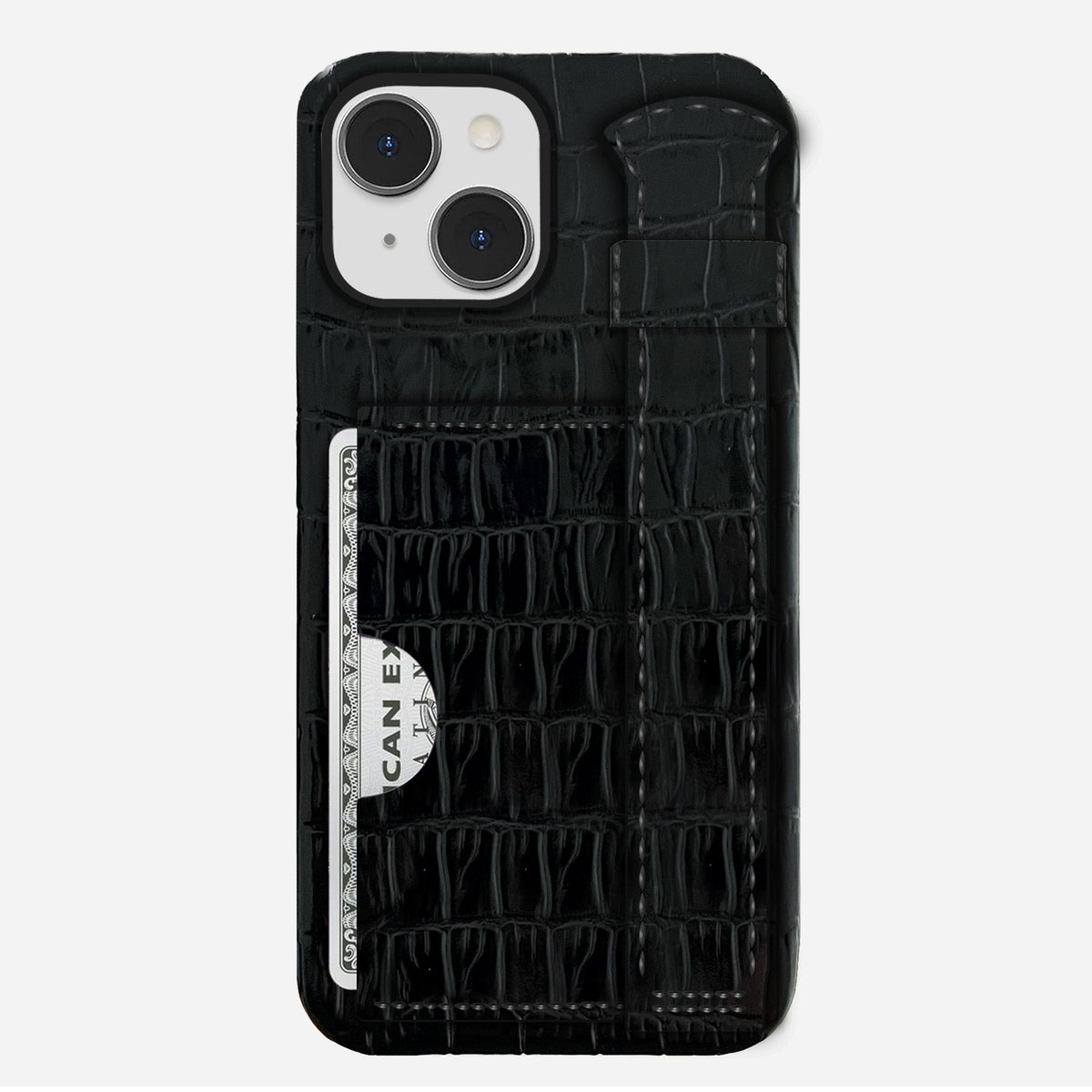iPhone 14 Leather Case — Vega Handle Cardholder