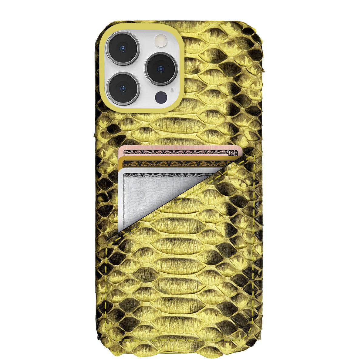 iPhone 13 Pro Max Leather Case — Piton Cardholder
