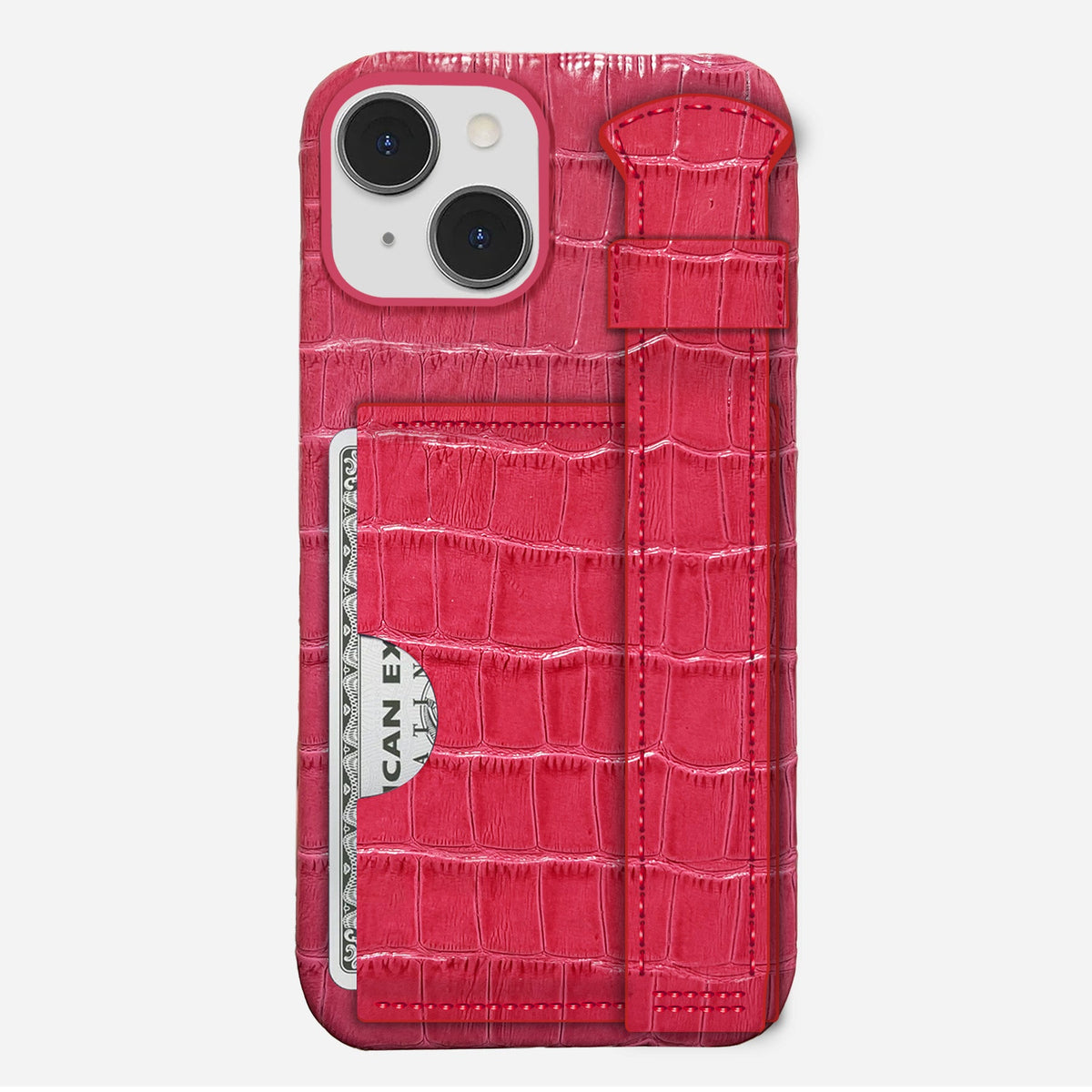 iPhone 14 Leather Case — Vega Handle Cardholder