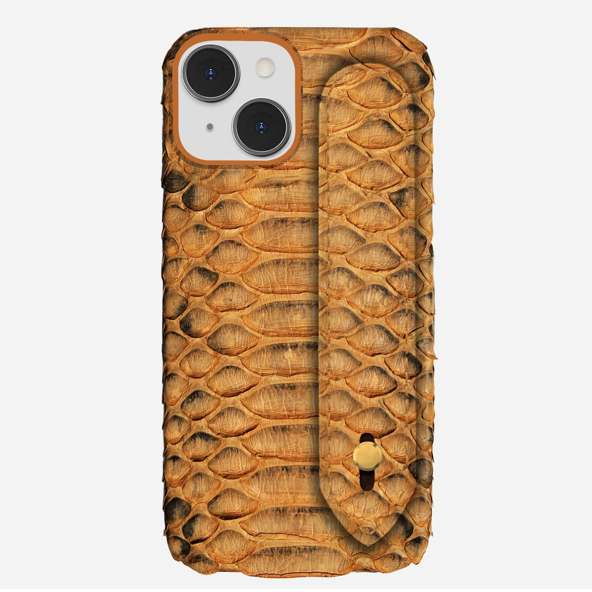 iPhone 14 Plus Leather Case — Piton Handle
