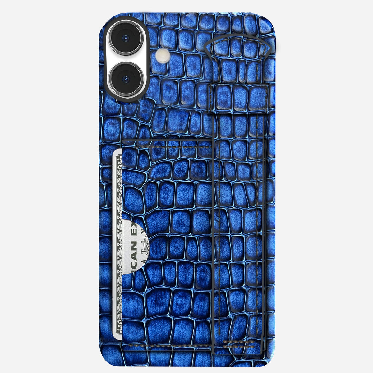 iPhone 16 Plus Leather Case — Lusso Handle Cardholder