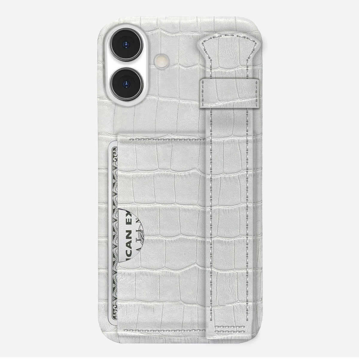 iPhone 16 Leather Case — Vega Handle Cardholder