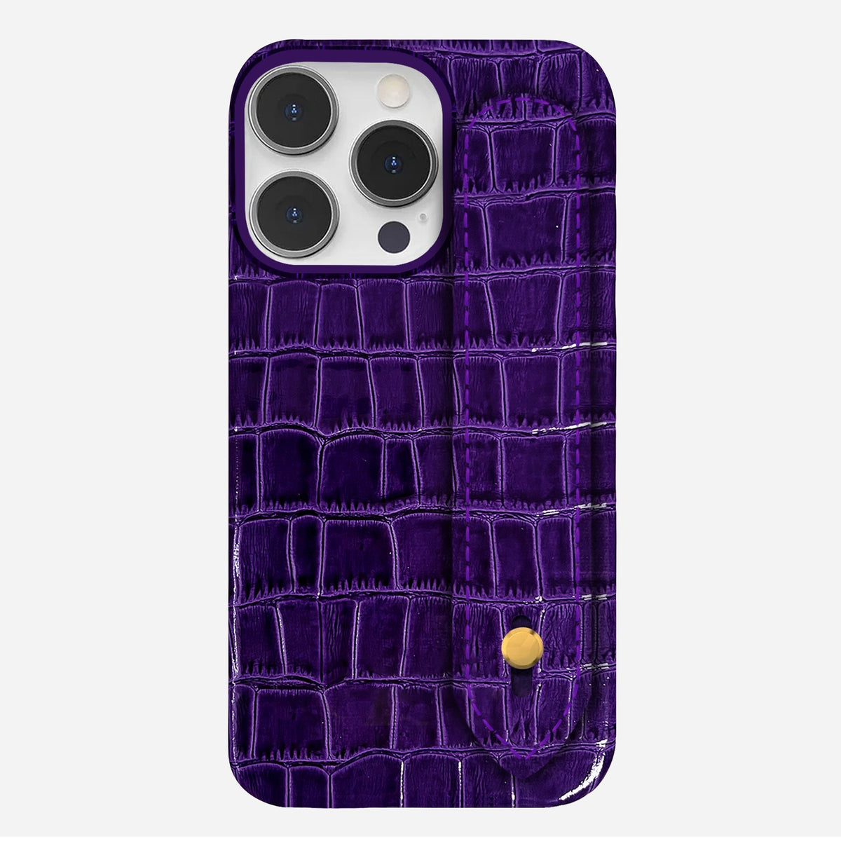 iPhone 15 Pro Leather Case — Vega Handle