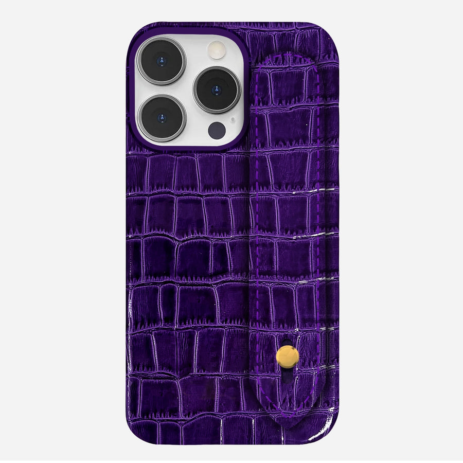 iPhone 15 Pro Leather Case — Vega Handle