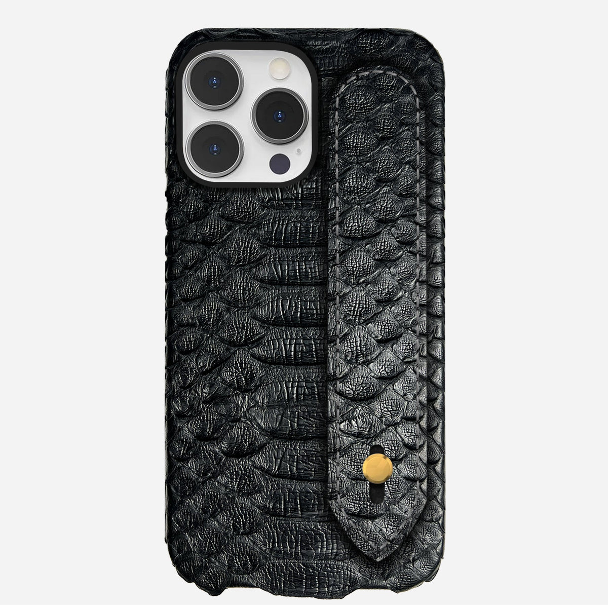 iPhone 16 Pro Leather Case — Piton Handle
