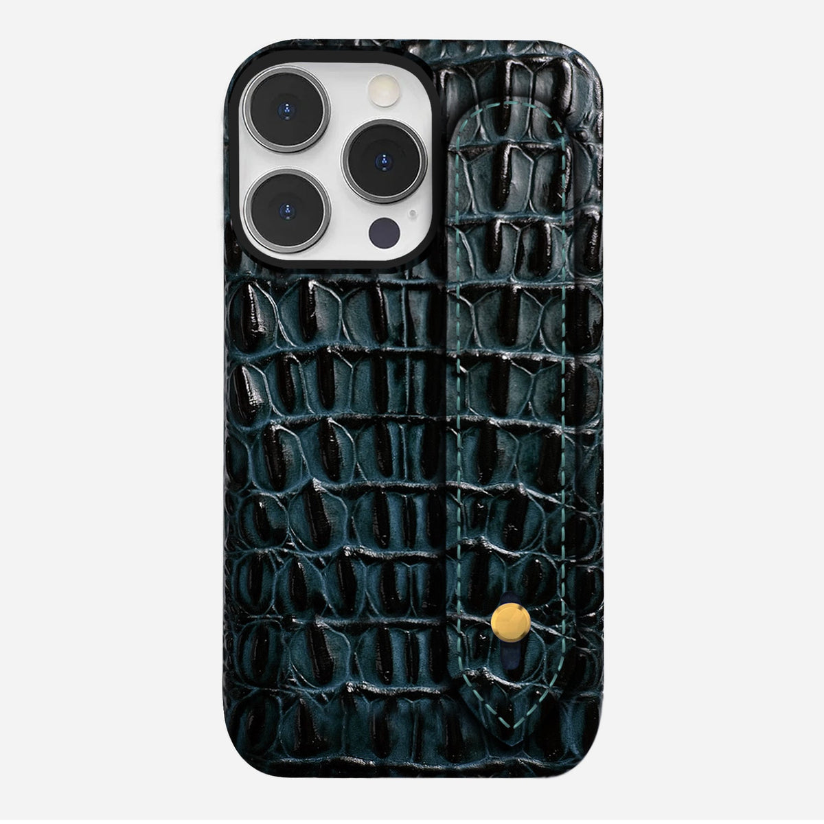 iPhone 13 Pro Leather Case — Titan Handle