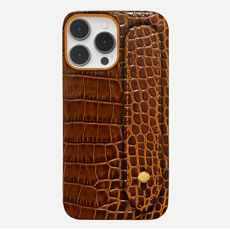 iPhone 16 Pro Leather Case — Neo Handle