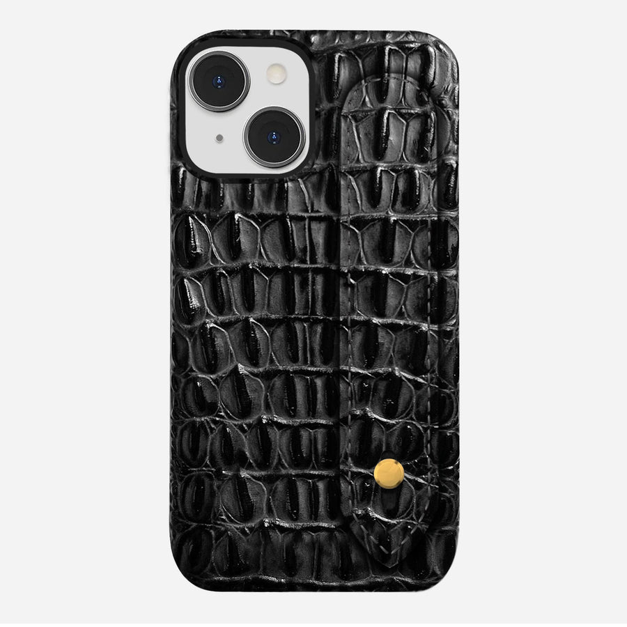 iPhone 15 Leather Case — Titan Handle