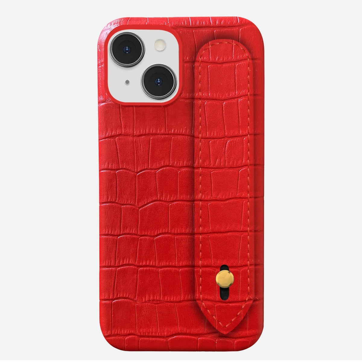 iPhone 15 Plus Leather Case — Vega Handle