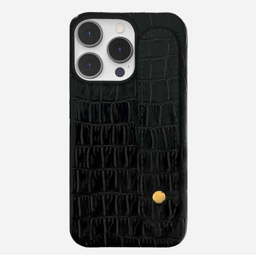 iPhone 14 Pro Leather Case — Vega Handle
