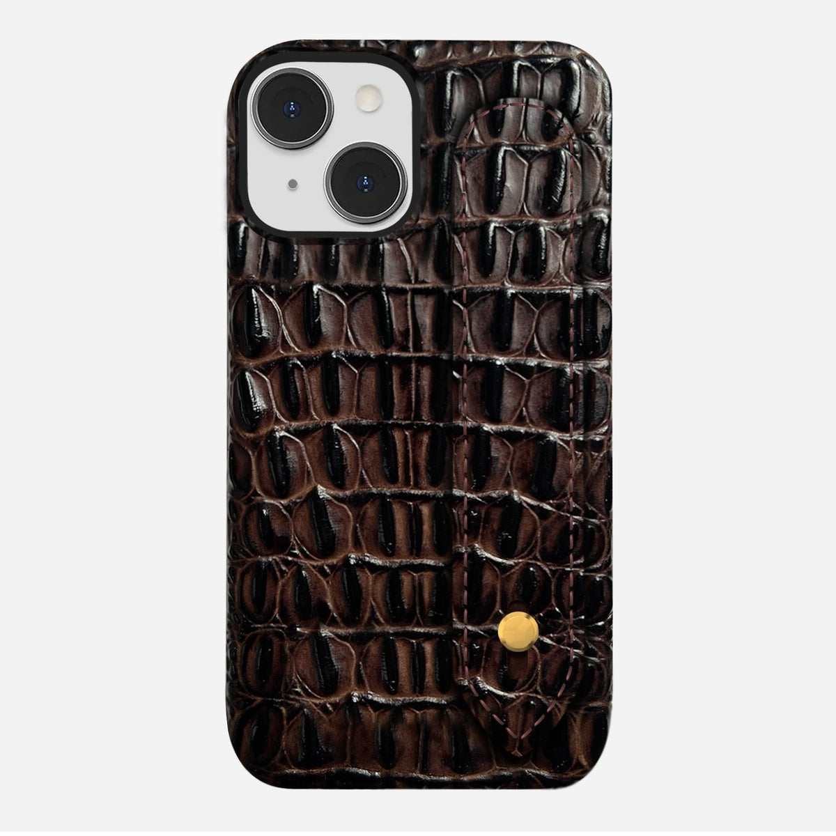 iPhone 14 Plus Leather Case — Titan Handle