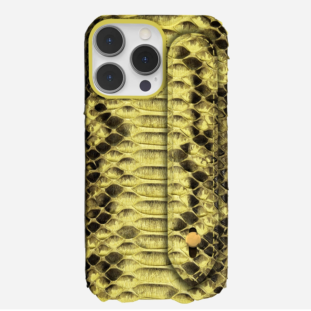 iPhone 14 Pro Leather Case — Piton Handle