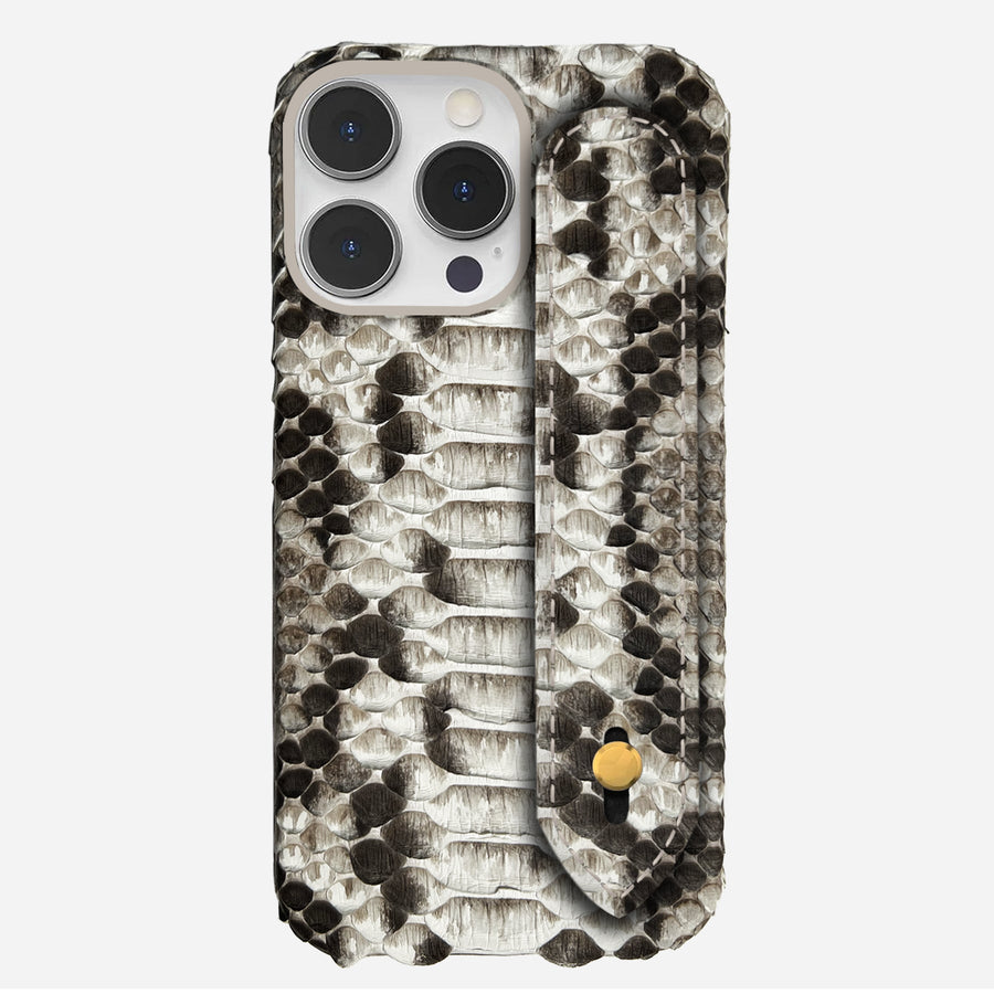 iPhone 13 Pro Leather Case — Piton Handle