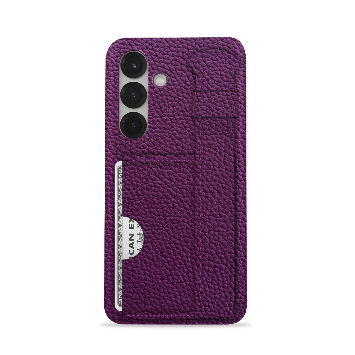 Galaxy S25 Plus Leather Case — Ashe Handle Cardholder