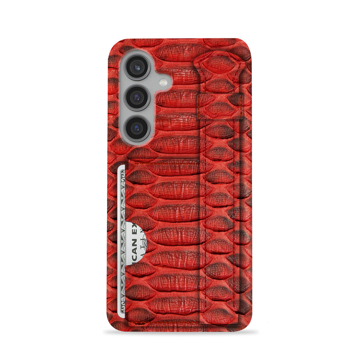 Galaxy S24 Leather Case — Piton Handle Cardholder