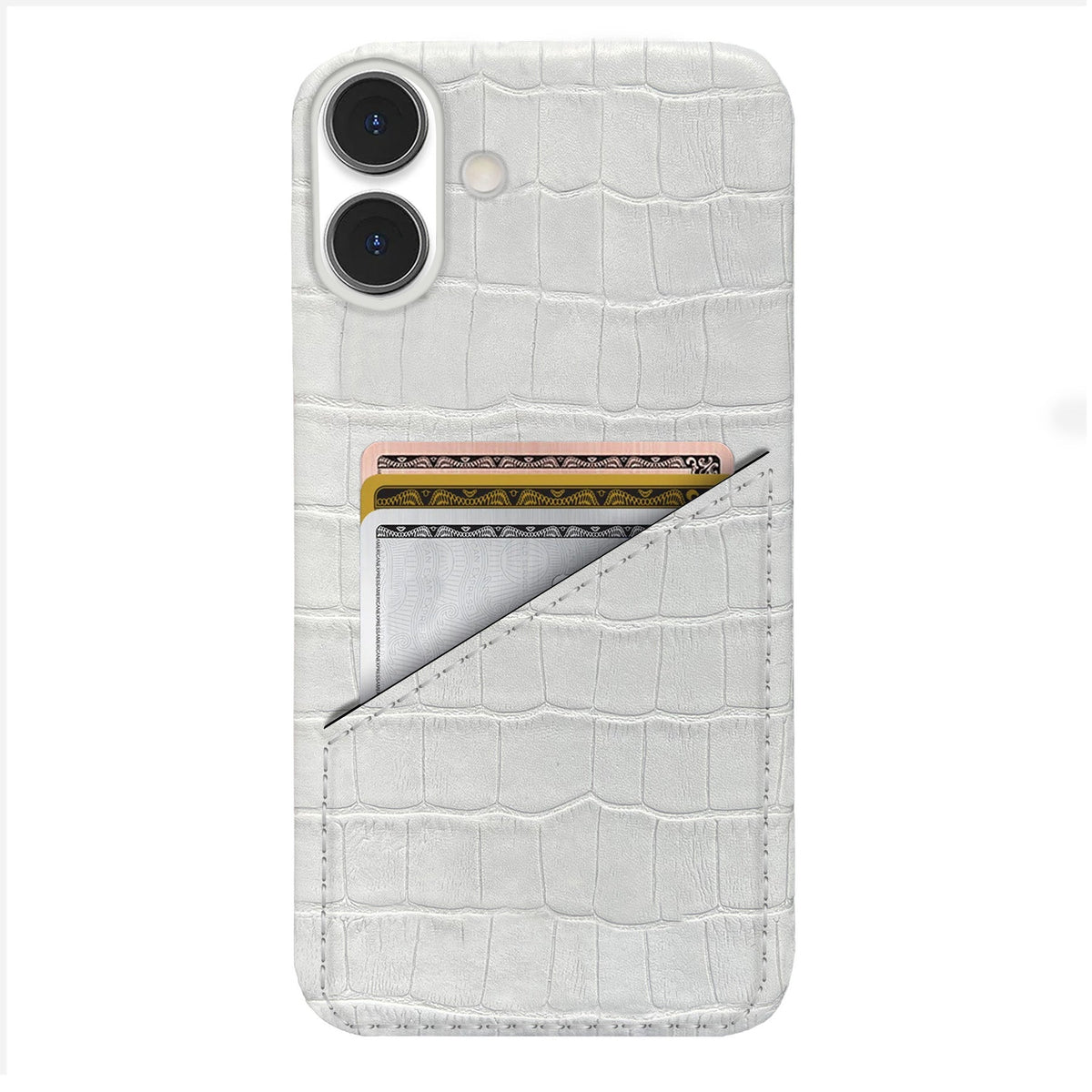 iPhone 16 Plus Leather Case — Vega Cardholder