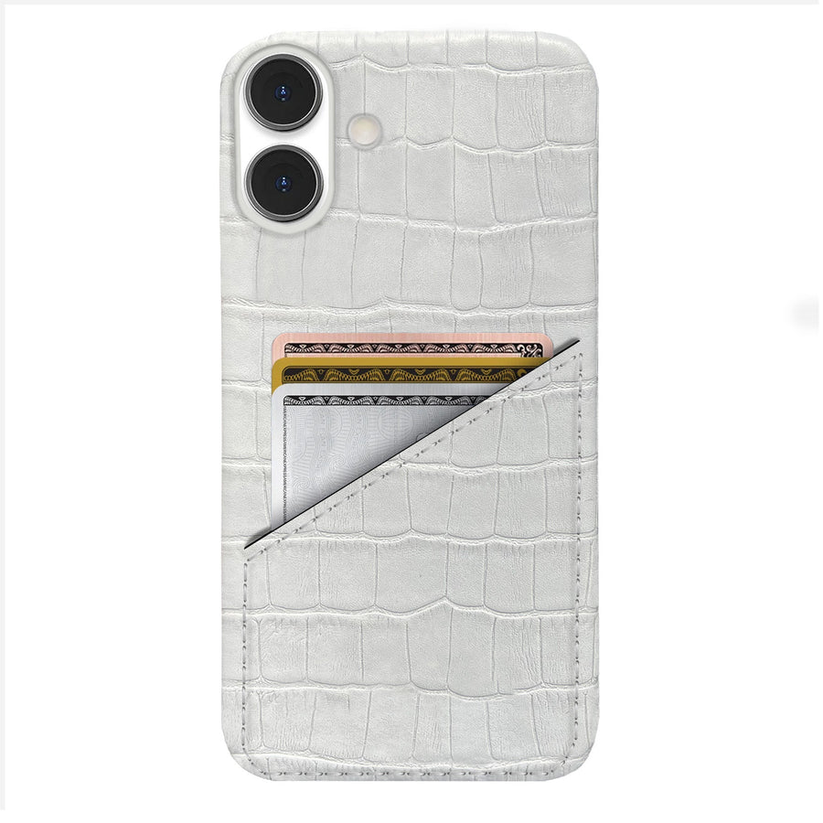 iPhone 16 Leather Case — Vega Cardholder