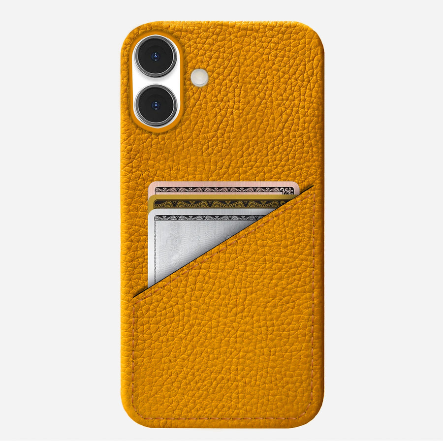 iPhone 16 Plus Leather Case — Ashe Cardholder