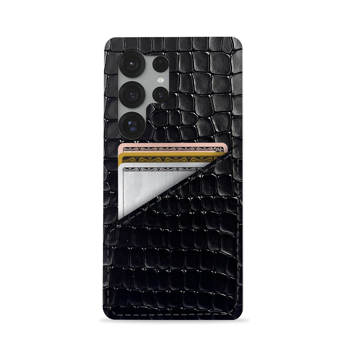 Galaxy S25 Ultra Leather Case — Lusso Cardholder