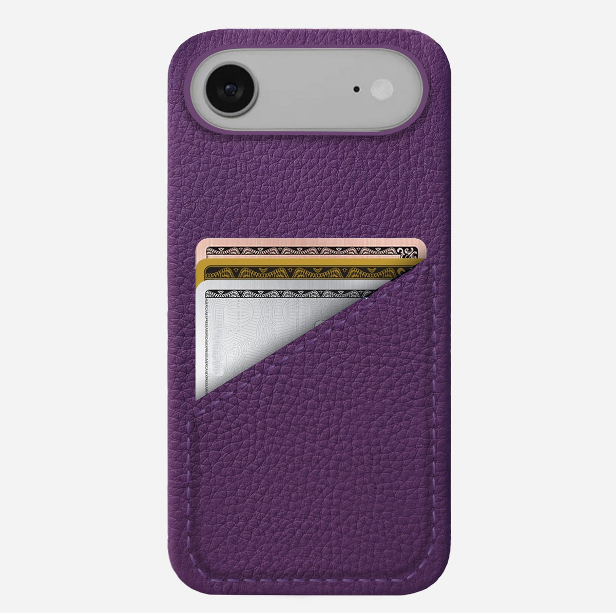iPhone 17 Air Leather Case — Ashe Cardholder