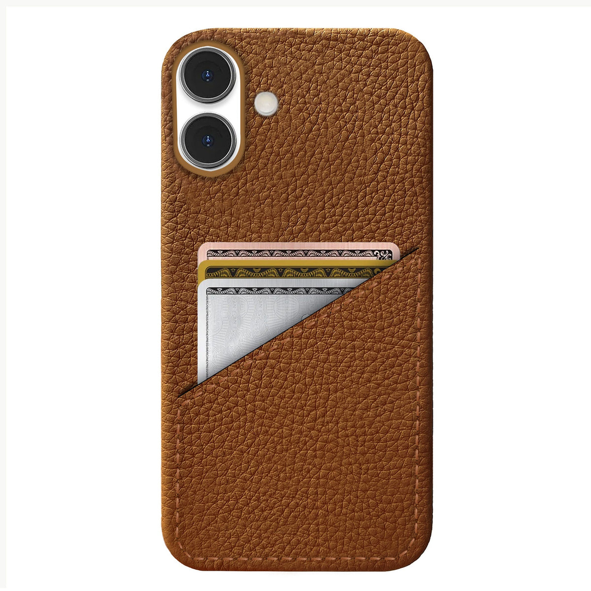 iPhone 16 Leather Case — Ashe Cardholder
